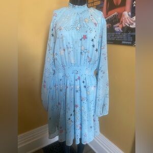 Torrid Dress with Starry Celestial Sky Pattern